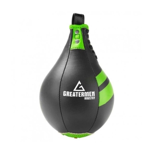 GREATERMEN SPEED BAGS AND BALLS BLACK GREEN