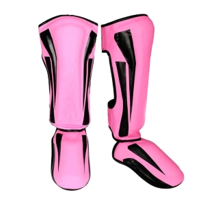 GREATERMEN LEG PROTECTION PINK WITH BLACK EDGES
