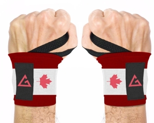 GREATERMEN WRIST PROTECTION  WRAPS-RED | BLACK
