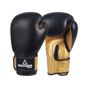 GREATERMEN YOUTH BOXING GLOVES BLACK GOLD