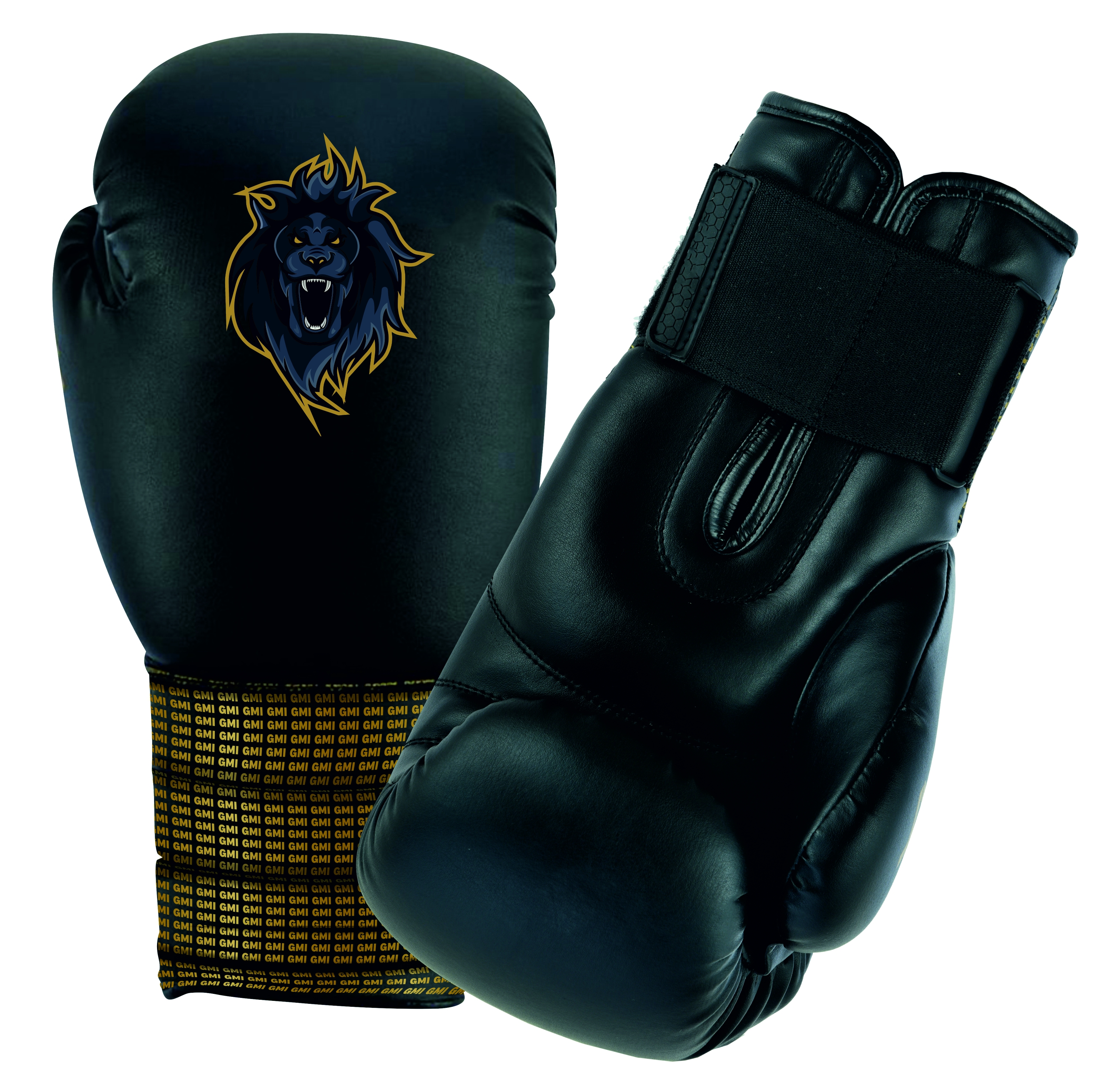 Greatermen Hybrid Boxing Gloves - BLACK