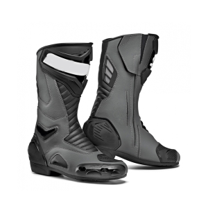 GREATERMEN BLACK WHITE MOTORBIKE SHOES