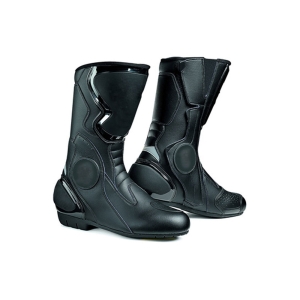GREATERMEN BLACK MOTORBIKE SHOES