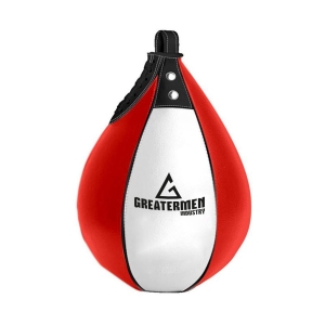 GREATERMEN SPEED BAGS AND BALLS RED WHITE